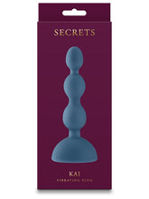 NS Novelties Secrets Kai Anal Vibrator Dark Teal Anal Vibrators